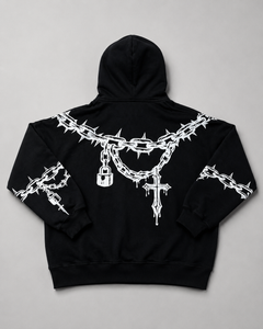 Blessed Oversized Zip-Up Tracksuit