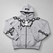Blessed Oversized Zip-Up Tracksuit
