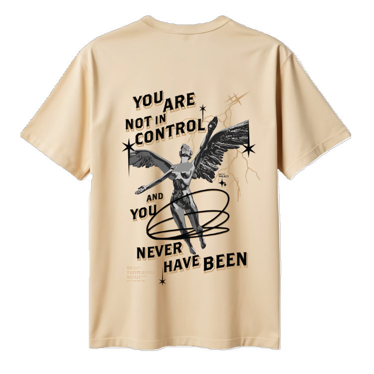 Not in Control - Classic 100% Cotton Tee