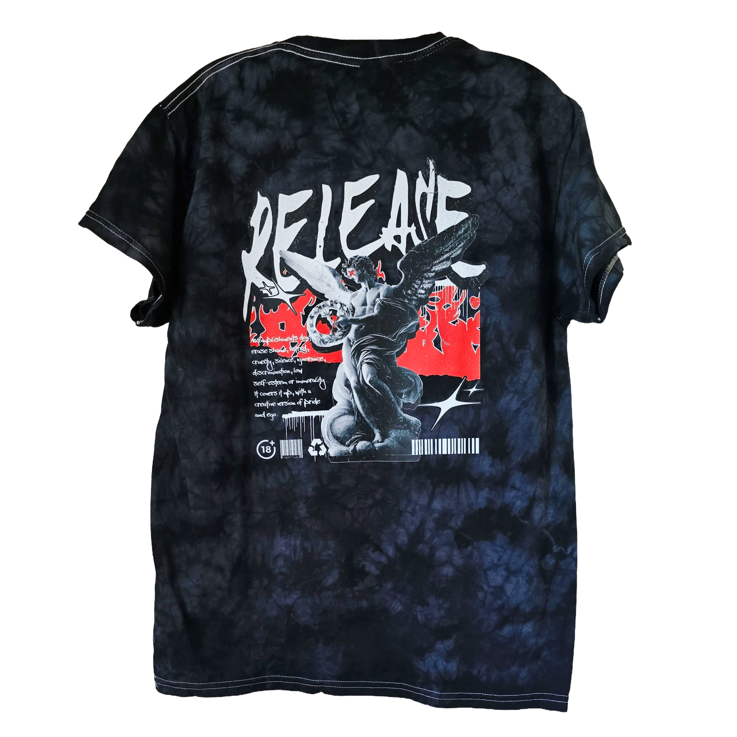 RELEASE ACID WASH TEE (100% Cotton)